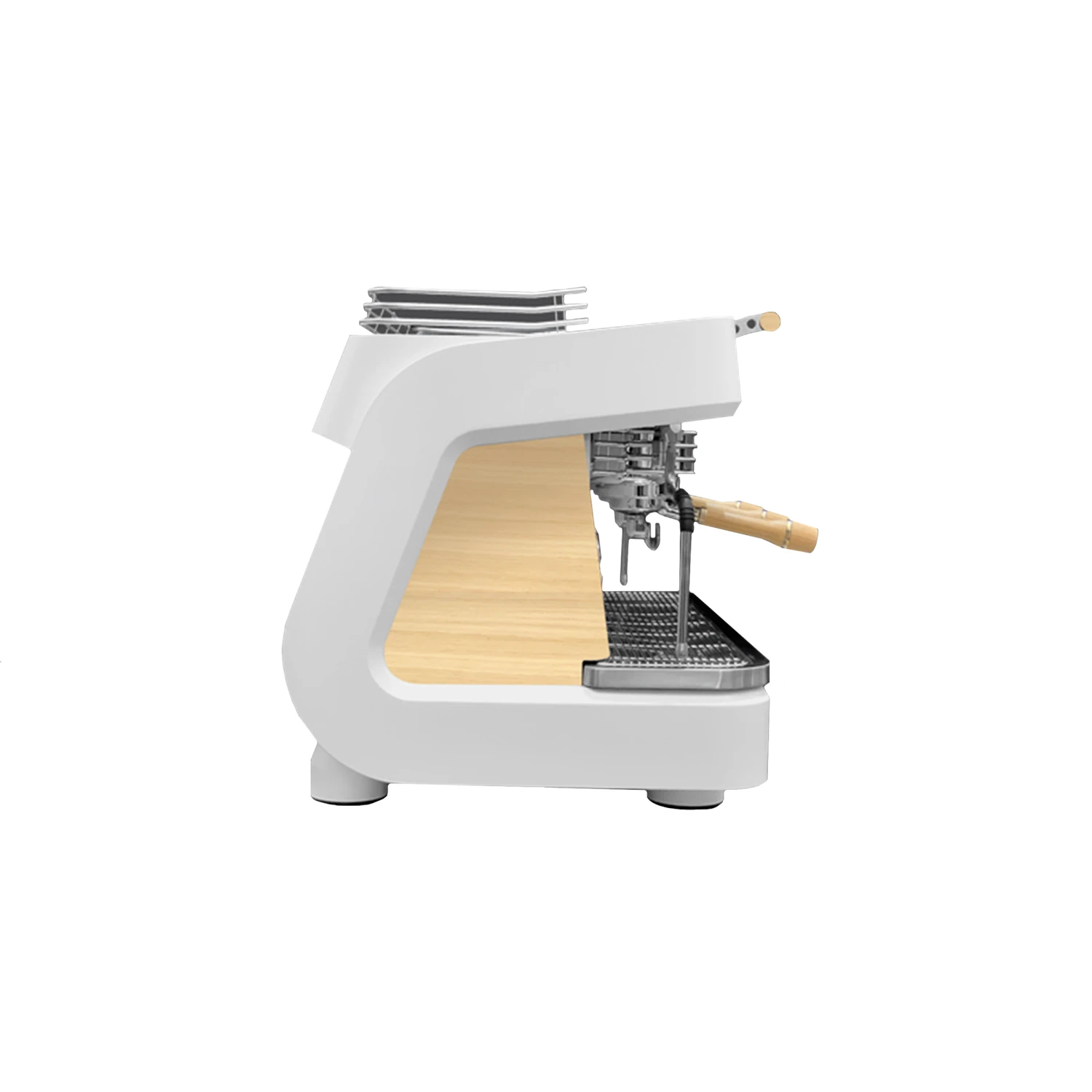 Dalla Corte XT Classic Espresso Machine - 3-Group White Oak 10 Dalla Corte XT Classic Espresso Machine - 3-Group White Oak - Image 8